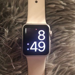 Silver Series 1 Apple Watch